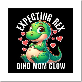 Expecting rex- Dino Moms Posters and Art